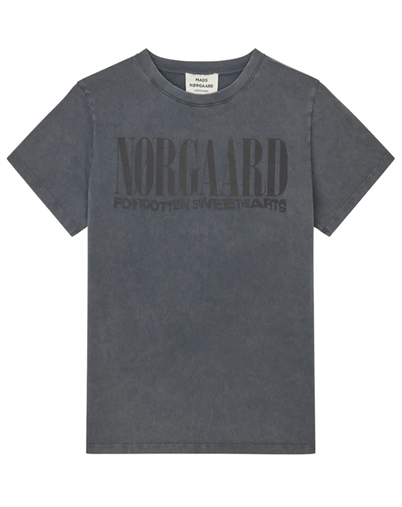 Mads Nørgaard - Fine Jersey Trenda T-shirt - Washed Black